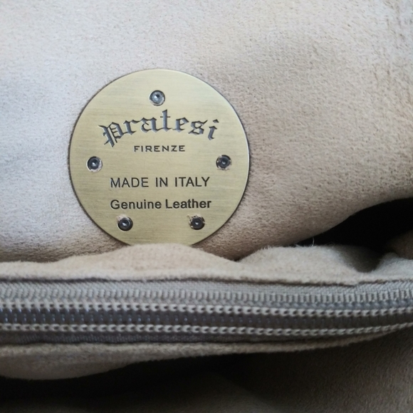 NWT PRATESI FIRENZE CROSSBODY SHOULDER BAG PURSE - Picture 4 of 12